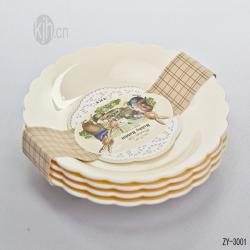 波比小號(hào)花邊圓形餐盤